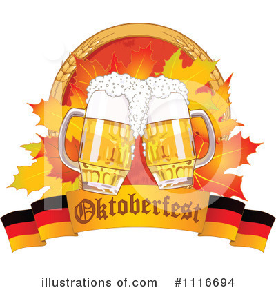 Royalty-Free (RF) Oktoberfest Clipart Illustration by Pushkin - Stock Sample #1116694