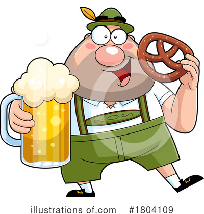 German Clipart #1804109 by Hit Toon