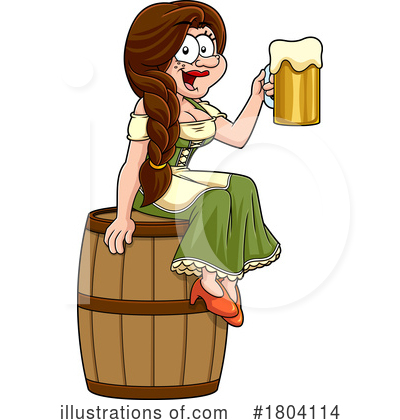 Keg Clipart #1804114 by Hit Toon