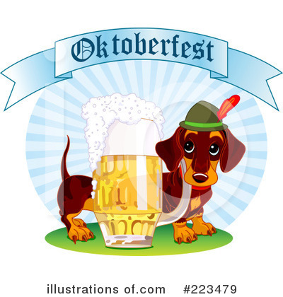 Royalty-Free (RF) Oktoberfest Clipart Illustration by Pushkin - Stock Sample #223479