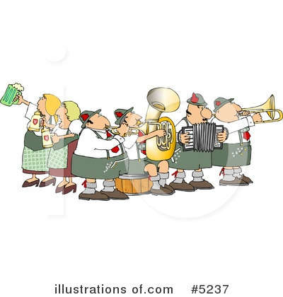 Royalty-Free (RF) Oktoberfest Clipart Illustration by djart - Stock Sample #5237