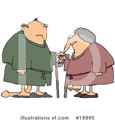 Royalty-Free (RF) Old Age Clipart Illustration by djart - Stock Sample #18865