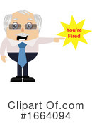 Old Business Man Clipart #1664094 by Morphart Creations