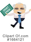 Old Business Man Clipart #1664121 by Morphart Creations