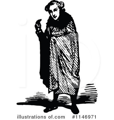 Royalty-Free (RF) Old Man Clipart Illustration by Prawny Vintage - Stock Sample #1146971