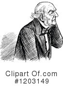 Old Man Clipart #1203149 by Prawny Vintage