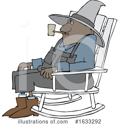 Royalty-Free (RF) Old Man Clipart Illustration by djart - Stock Sample #1633292