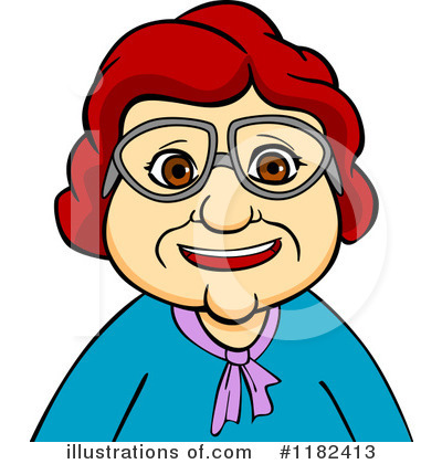 Granny Clipart #1182413 by Vector Tradition SM