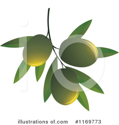 Royalty-Free (RF) Olive Clipart Illustration by Lal Perera - Stock Sample #1169773