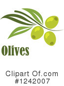 Olive Clipart #1242007 by Vector Tradition SM