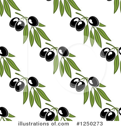 Royalty-Free (RF) Olive Clipart Illustration by Vector Tradition SM - Stock Sample #1250273