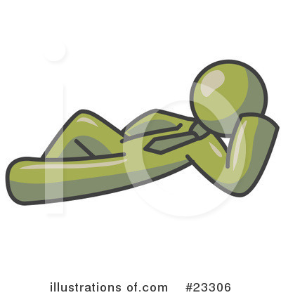 Reclined Clipart #23306 by Leo Blanchette