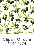 Olives Clipart #1417074 by Vector Tradition SM