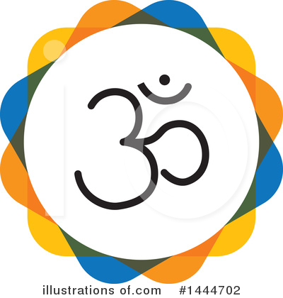 Meditating Clipart #1444702 by ColorMagic