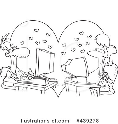 Internet Dating Clipart #439278 by toonaday