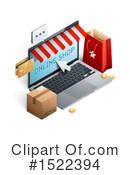 Online Shopping Clipart #1522394 by beboy