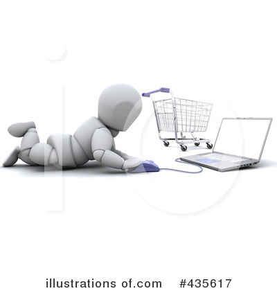 Online Shopping Clipart #435617 by KJ Pargeter