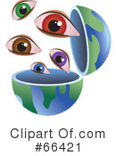 Open Globe Clipart #66421 by Prawny
