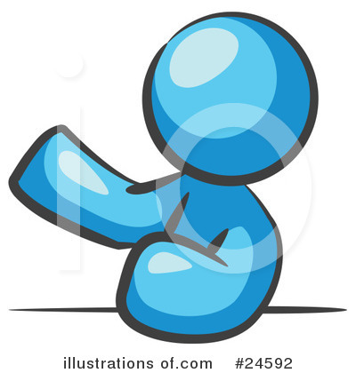 Leaning Clipart #24592 by Leo Blanchette