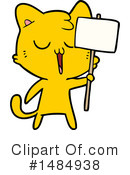 Orange Cat Clipart #1484938 by lineartestpilot