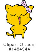 Orange Cat Clipart #1484944 by lineartestpilot