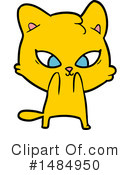 Orange Cat Clipart #1484950 by lineartestpilot