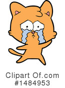 Orange Cat Clipart #1484953 by lineartestpilot