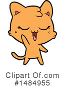 Orange Cat Clipart #1484955 by lineartestpilot