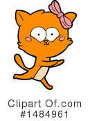 Orange Cat Clipart #1484961 by lineartestpilot