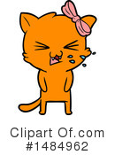 Orange Cat Clipart #1484962 by lineartestpilot