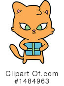 Orange Cat Clipart #1484963 by lineartestpilot