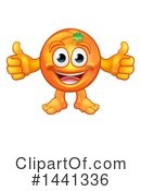 Orange Character Clipart #1441336 by AtStockIllustration