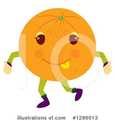 Royalty-Free (RF) Orange Clipart Illustration by Cherie Reve - Stock Sample #1286013