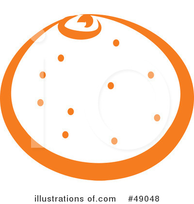 Royalty-Free (RF) Orange Clipart Illustration by Prawny - Stock Sample #49048