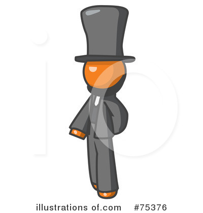 Abraham Lincoln Clipart #75376 by Leo Blanchette