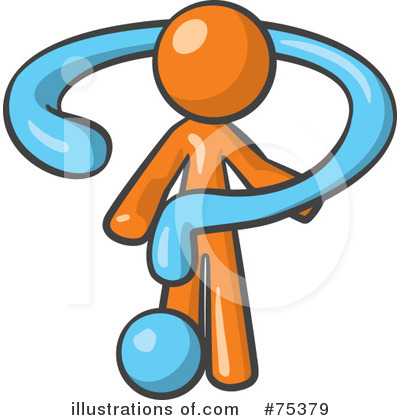 Royalty-Free (RF) Orange Collection Clipart Illustration by Leo Blanchette - Stock Sample #75379