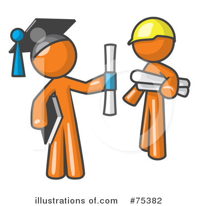 Royalty-Free (RF) Orange Collection Clipart Illustration by Leo Blanchette - Stock Sample #75382