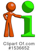 Orange Design Mascot Clipart #1536652 by Leo Blanchette