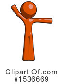 Orange Design Mascot Clipart #1536669 by Leo Blanchette