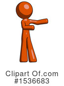 Orange Design Mascot Clipart #1536683 by Leo Blanchette