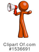 Orange Design Mascot Clipart #1536691 by Leo Blanchette