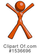 Orange Design Mascot Clipart #1536696 by Leo Blanchette