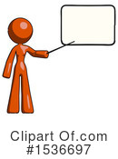 Orange Design Mascot Clipart #1536697 by Leo Blanchette