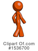 Orange Design Mascot Clipart #1536700 by Leo Blanchette