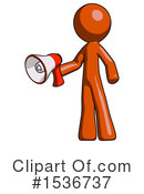 Orange Design Mascot Clipart #1536737 by Leo Blanchette