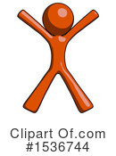 Orange Design Mascot Clipart #1536744 by Leo Blanchette