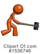 Orange Design Mascot Clipart #1536746 by Leo Blanchette