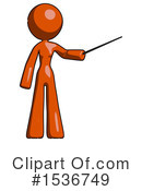 Orange Design Mascot Clipart #1536749 by Leo Blanchette