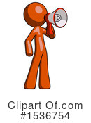 Orange Design Mascot Clipart #1536754 by Leo Blanchette