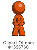 Orange Design Mascot Clipart #1536760 by Leo Blanchette